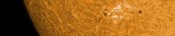 Hydrogen Alpha Image od the Sun